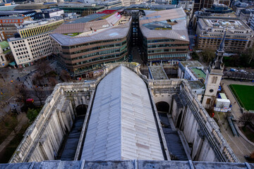 Fototapeta premium view of the cathedral of st peter and paul