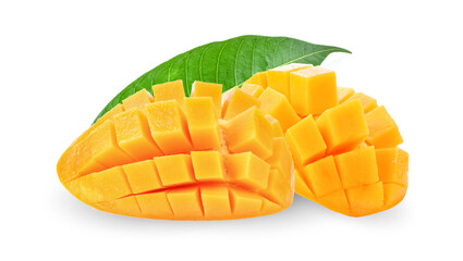 mango isolated on white background