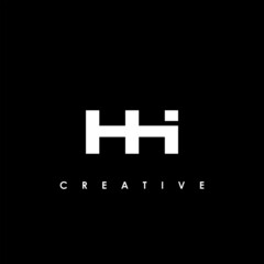 Obraz premium HHI Letter Initial Logo Design Template Vector Illustration