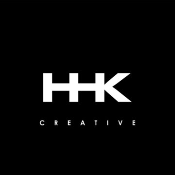 HHK Letter Initial Logo Design Template Vector Illustration