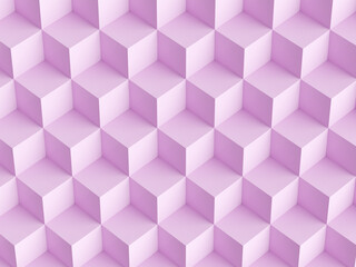 Obraz premium Abstract mosaic background with 3d cubes