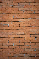 red brick wall background