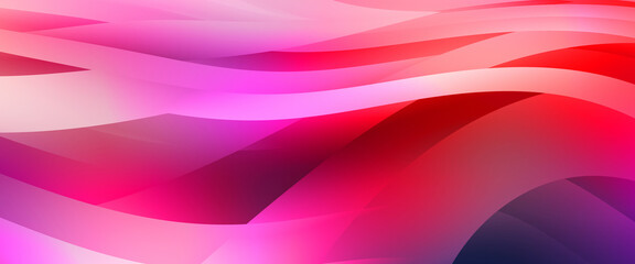 Abstract background with colorful gradient. Vibrant graphic wallpaper with stripes design. Fluid 2D illustration of modern movement.