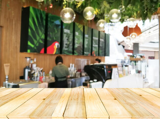 interior of restaurant