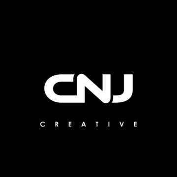 CNJ Letter Initial Logo Design Template Vector Illustration