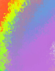 Brushed Painted Abstract Background. Brush stroked painting. Artistic vibrant and colorful wallpaper.