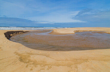Beautiful beach in Figueira da Foz