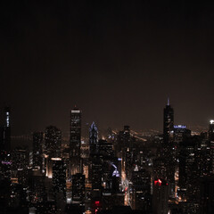 Fototapeta na wymiar Chicago at dawn II