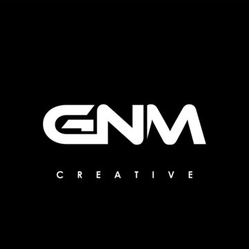 GNM Letter Initial Logo Design Template Vector Illustration