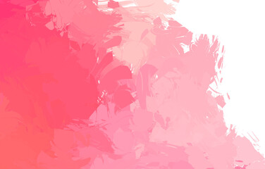 Wall art. Unique and creative illustration. Brush stroked painting. Abstract background of colorful brush strokes. Brushed vibrant wallpaper. Painted artistic creation.