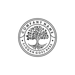 Tree logo design