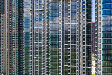 Fototapeta na wymiar Exterior of the skyscraper building