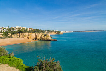 Obraz na płótnie Canvas Cliffs in the Coast of Algarve