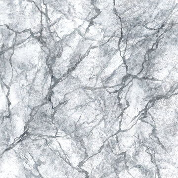 abstract background, digital marbling illustration, white marble with black veins, fake painted artificial stone texture, marbled surface