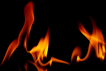 Fire flames