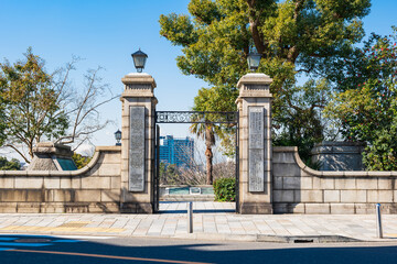 横浜　外国人墓地