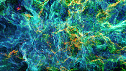 marble ink texture background color nebula clouds abstract illustration © Jacques Durocher