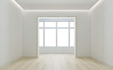 Fototapeta premium Wall room interior of house living room, interior wall empty space