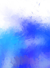 Creative abstract painting. Background with artistic brush strokes. Colorful and vibrant illustration. Painted art