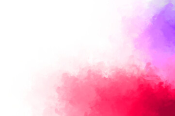 Fototapeta premium Abstract background of colorful brush strokes. Brushed vibrant wallpaper. Painted artistic creation. Unique and creative illustration.