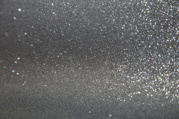 blured silver glitter texture abstract background