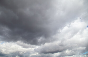 Rain clouds in the sky