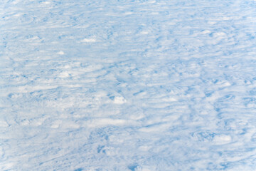Clouds in nature, high angle view