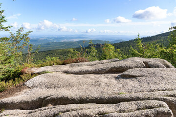Rock formations in Giant mountains