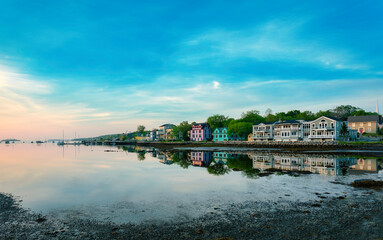 Obraz premium Mahone Bay at Sunrise