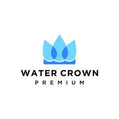 water crown logo
