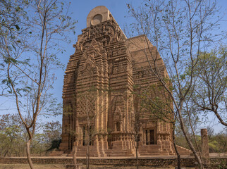 Teli Ka Mandir, dating from the 9th century, is the tallest building in Fort Gwalior. India
