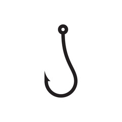 hooks vector isolated on white background. icon hooks isolated.
