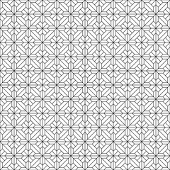 Seamless geometric pattern .Fine lines. Black color.
