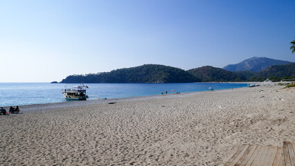 The amazing resort of Olugeniz in southern Turkey