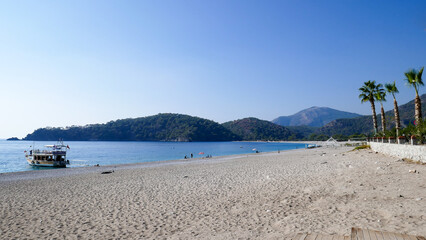 The amazing resort of Olugeniz in southern Turkey