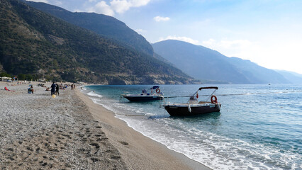 Obraz premium The amazing resort of Olugeniz in southern Turkey