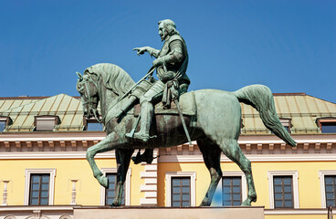 Equestrian statue Maximilian Churfuerst of Bavaria, Munich