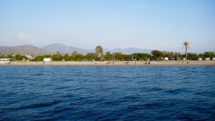 Naklejka premium Fethiye - Turkish resort by the sea