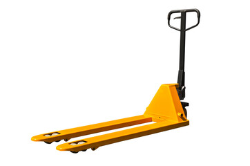 Pallet stacker isolated on a white background