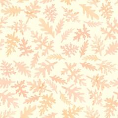 Fototapeta premium Seamless pattern in cream colours