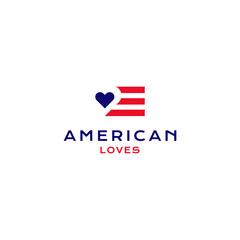 Love American Logo design