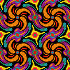 Gold seamless pattern