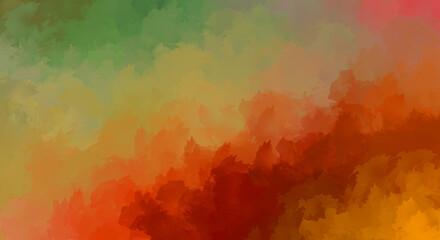 Creative abstract painting. Background with artistic brush strokes. Colorful and vibrant illustration. Painted art.