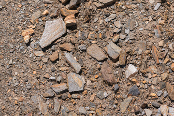 ground background with small stones
