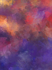 Artistic vibrant and colorful wallpaper.Brushed Painted Abstract Background. Brush stroked painting.