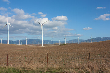 Wind power mills. Tarifa. Cadiz