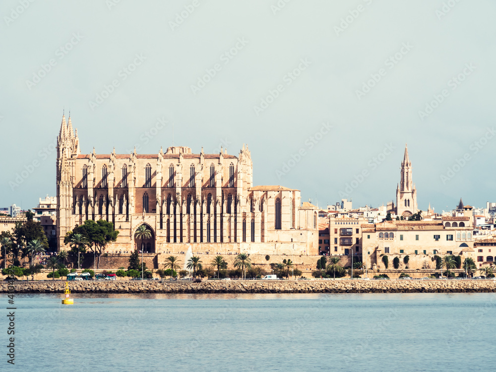 Poster Palma de Mallorca cathedral, Spain