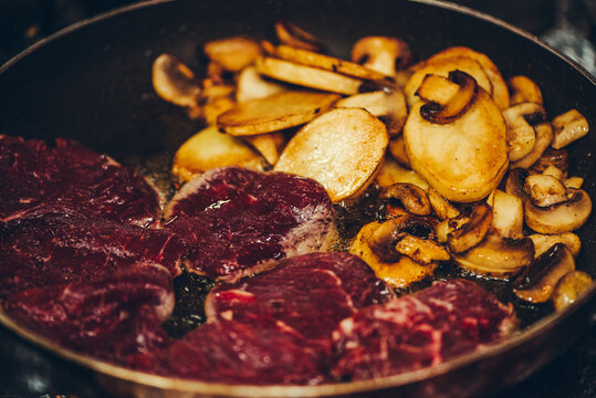 chef preparing food
