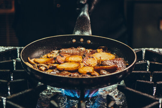 chef preparing food