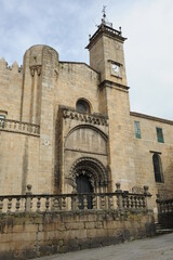 Fototapeta premium Ourense Orense Saint Martin Cathedral in the Plaza do Trigo, Galicia, Spain